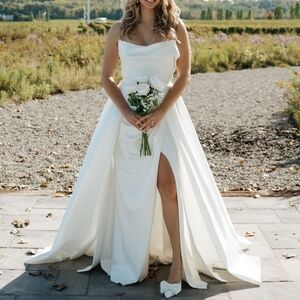 Sarah Seven Dolly Dress & Perry Overskirt | Size 10